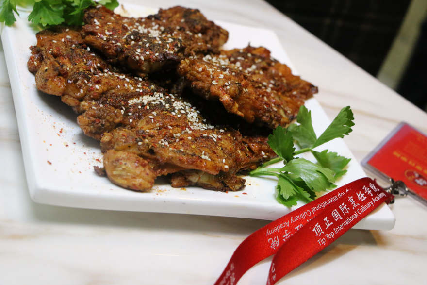 成都烤鸡脖培训